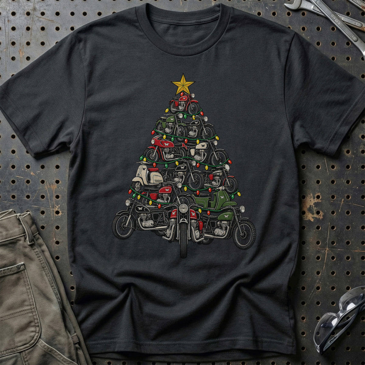 Matchless Juletræ T-Shirt – Sort