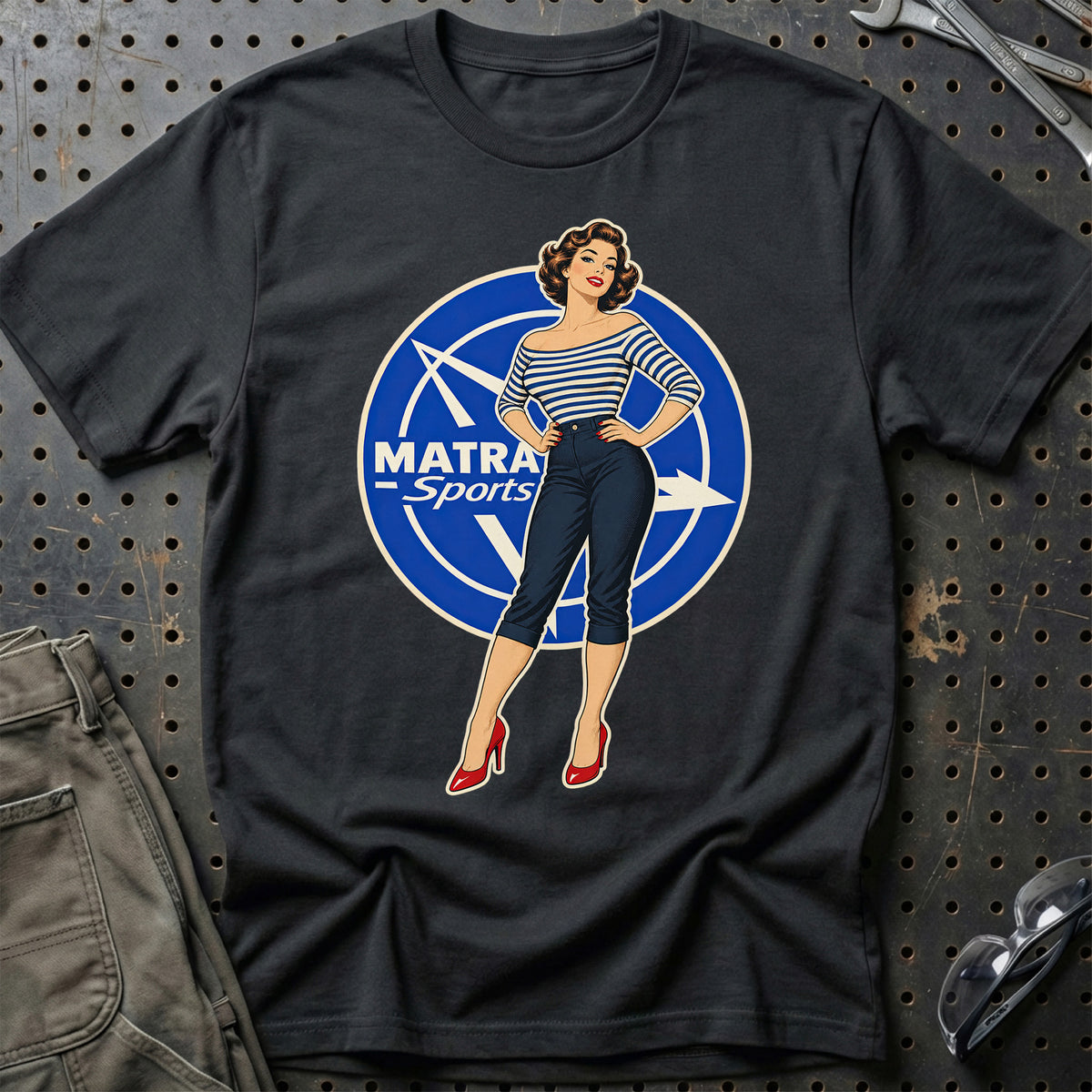 Matra Retro Pinup T-Shirt – Sort