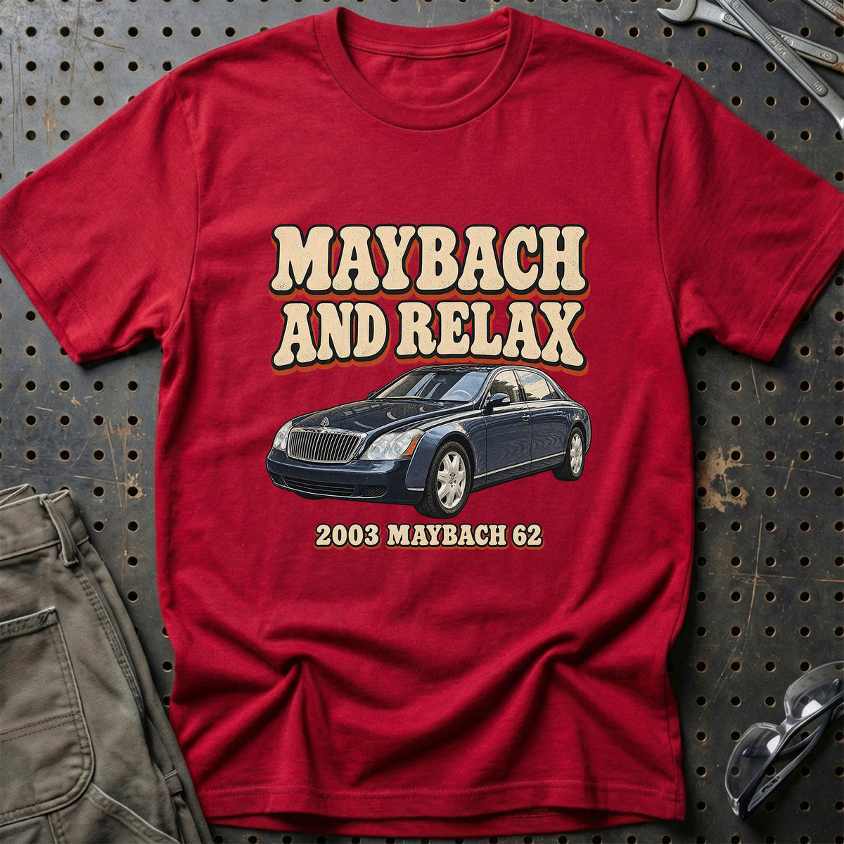 
Maybach 62 2003 – Maybach and Relax T-Shirt – Rød