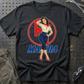 Mazda Retro Pinup T-Shirt – Sort