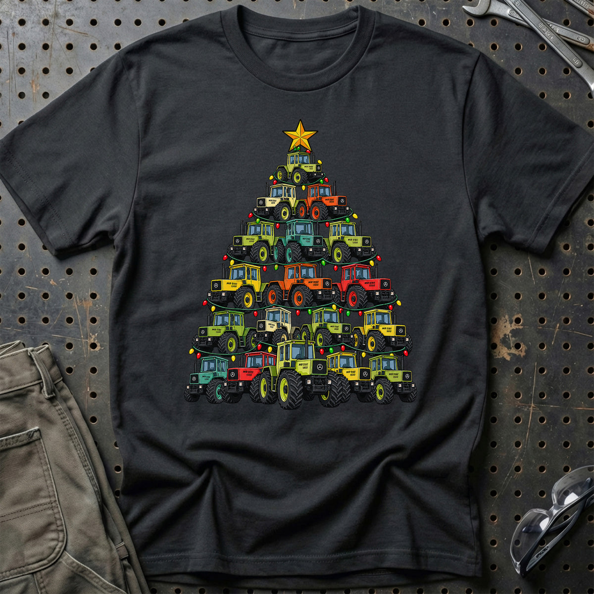 MB-trac Juletræ T-Shirt – Sort
