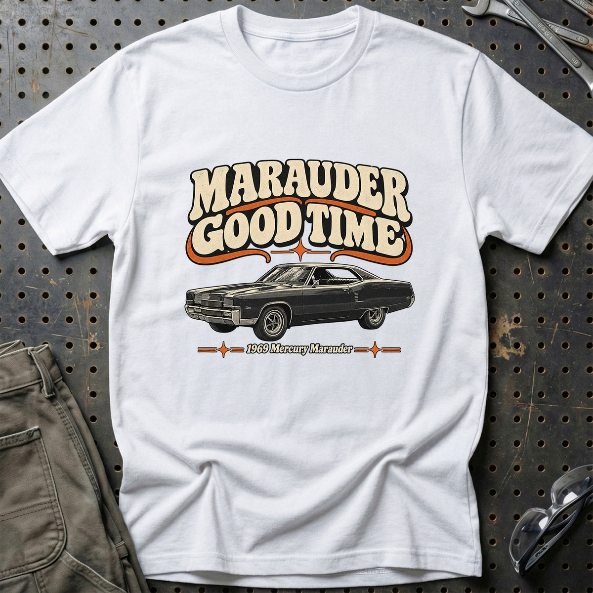 
Mercury Marauder 1969 – Marauder Good Time T-Shirt – Hvid