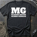 MG – Klassisk Britisk – Aldrig Kedelig T-Shirt – Sort