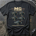 
MG T-Series – Generations of Legends T-Shirt – Sort
