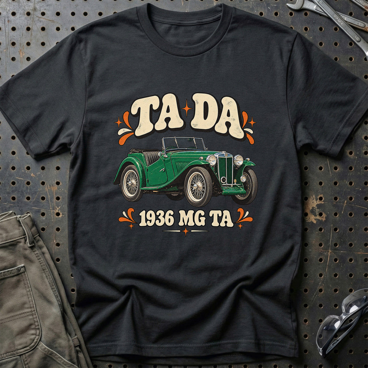
MG TA 1936 – TA Da T-Shirt – Sort