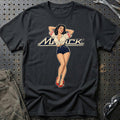Minsk Retro Pinup T-Shirt – Sort