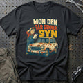 
Mon den går gennem syn – Retro – Unisex T-Shirt – Sort