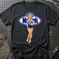 Monark Retro Pinup T-Shirt – Sort