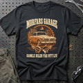 Morfars garage – Gamle biler får nyt liv T-Shirt-Beklædning-Volvo-Sort-S-Garage Culture Shop- garage - man cave - merchandise