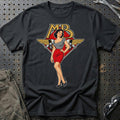 Motobecane Retro Pinup T-Shirt – Sort