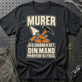 Murer – Jeg Ordner Det, Din Mand Prøvede At Fikse T-Shirt – Sort