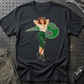 MZ Retro Pinup T-Shirt – Sort