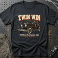 
Nash Twin Ignition Eight 1930 – Twin Win T-Shirt – Sort
