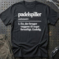 
Padelspiller – Ordbog – Unisex T-Shirt – Sort