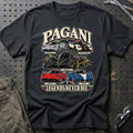 Pagani Legends Never Die T-Shirt – Sort