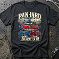 Panhard Legends Never Die T-Shirt – Sort