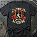 Peugeot Rigtige Kvinder Kører – Roser og Flammer T-Shirt – Sort
