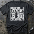 Privat Lea Vincentsen – I Don't Want To Look Skinny T-Shirt – Sort