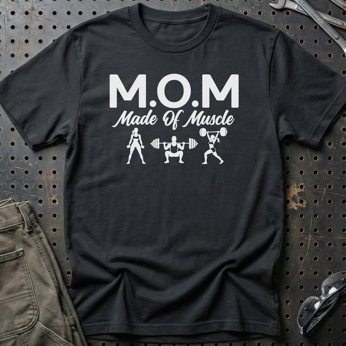 Privat Lea Vincentsen – M.O.M – Made Of Muscle T-Shirt – Sort