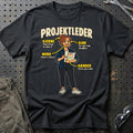 Projektleder – Anatomi T-Shirt – Sort