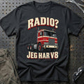 Radio – Jeg Har V8 T-Shirt – Sort