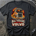 Real Truckers – Drive – Volvo T-Shirt – Sort