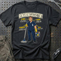 Rengøringsassistent – Anatomi T-Shirt – Sort
