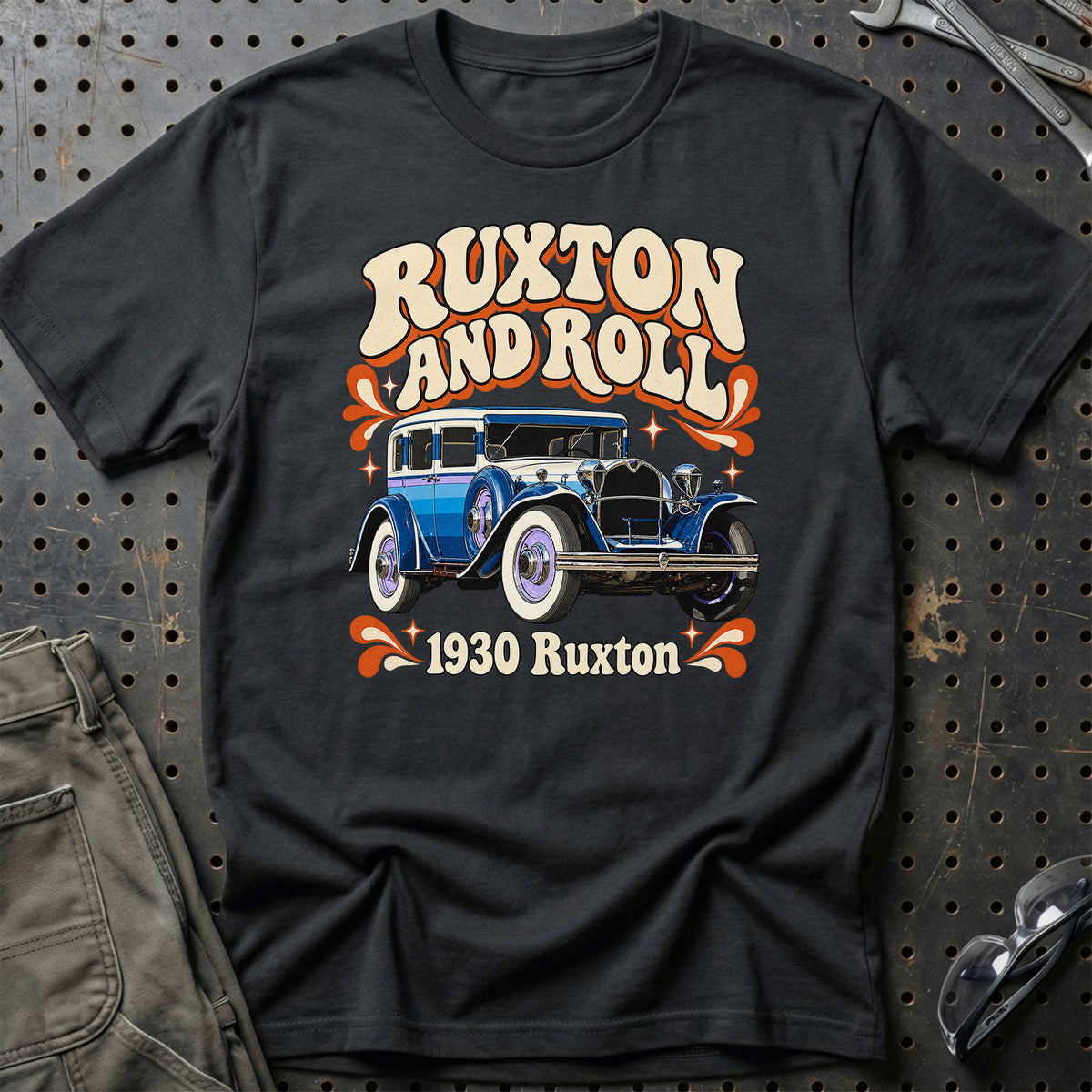 
Ruxton 1930 – Ruxton and Roll T-Shirt – Sort