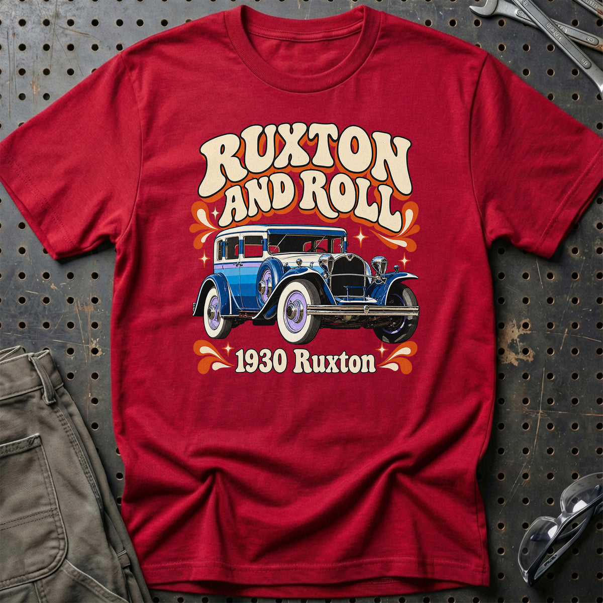 
Ruxton 1930 – Ruxton and Roll T-Shirt – Rød