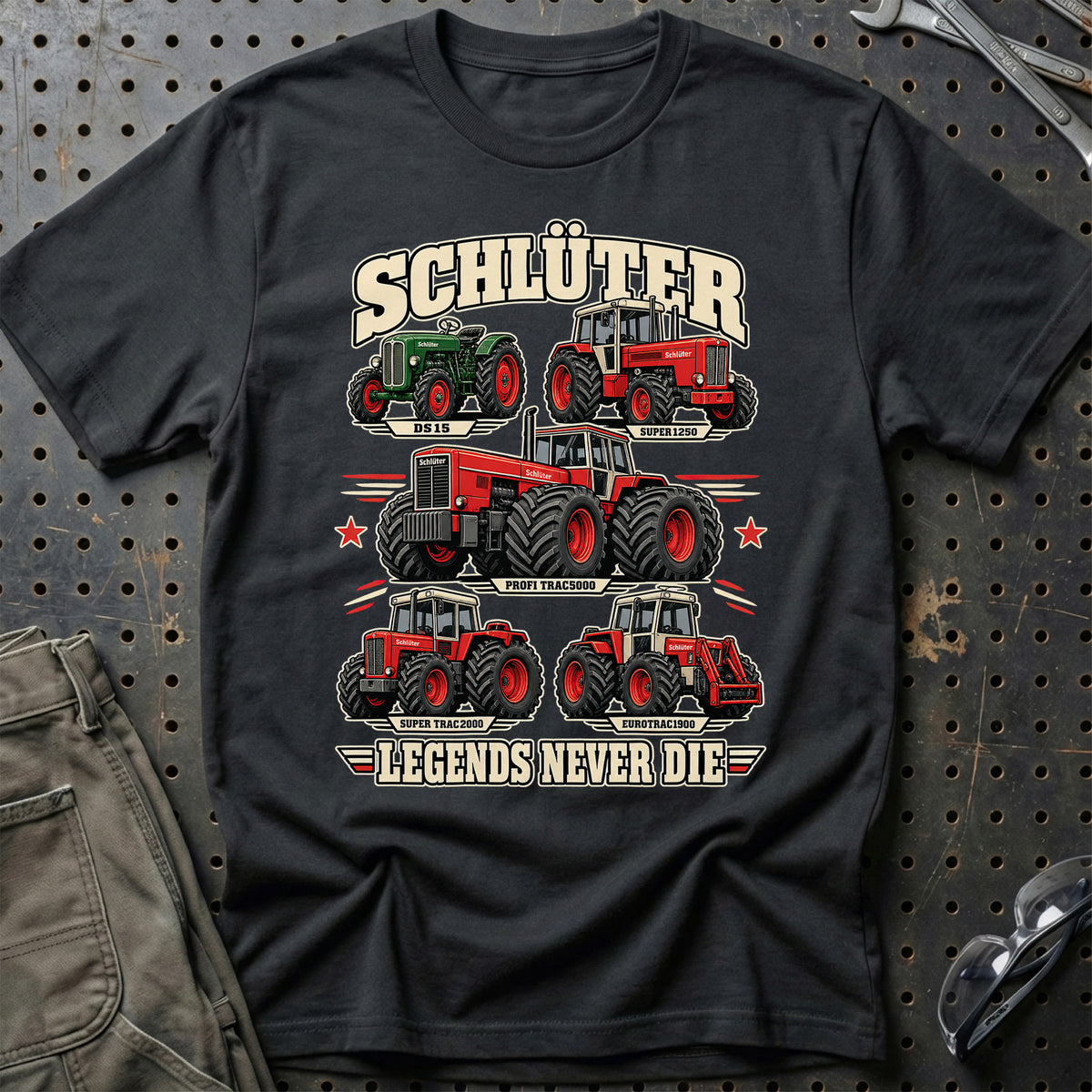 Schlüter Legends Never Die T-Shirt – Sort