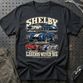 Shelby Legends Never Die T-Shirt – Sort