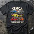 Simca Legends Never Die T-Shirt – Sort