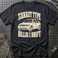 
Škoda Fabia I 6Y – Tjekket type billig i drift – Unisex T-Shirt – Sort