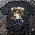 SOSU-hjælper – Anatomi T-Shirt – Sort