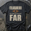 Stilladsarbejder – Men Først Og Fremmest Far T-Shirt – Sort