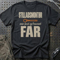 Stilladsmontør – Men Først Og Fremmest Far T-Shirt – Sort