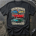 Studebaker Legends Never Die T-Shirt – Sort