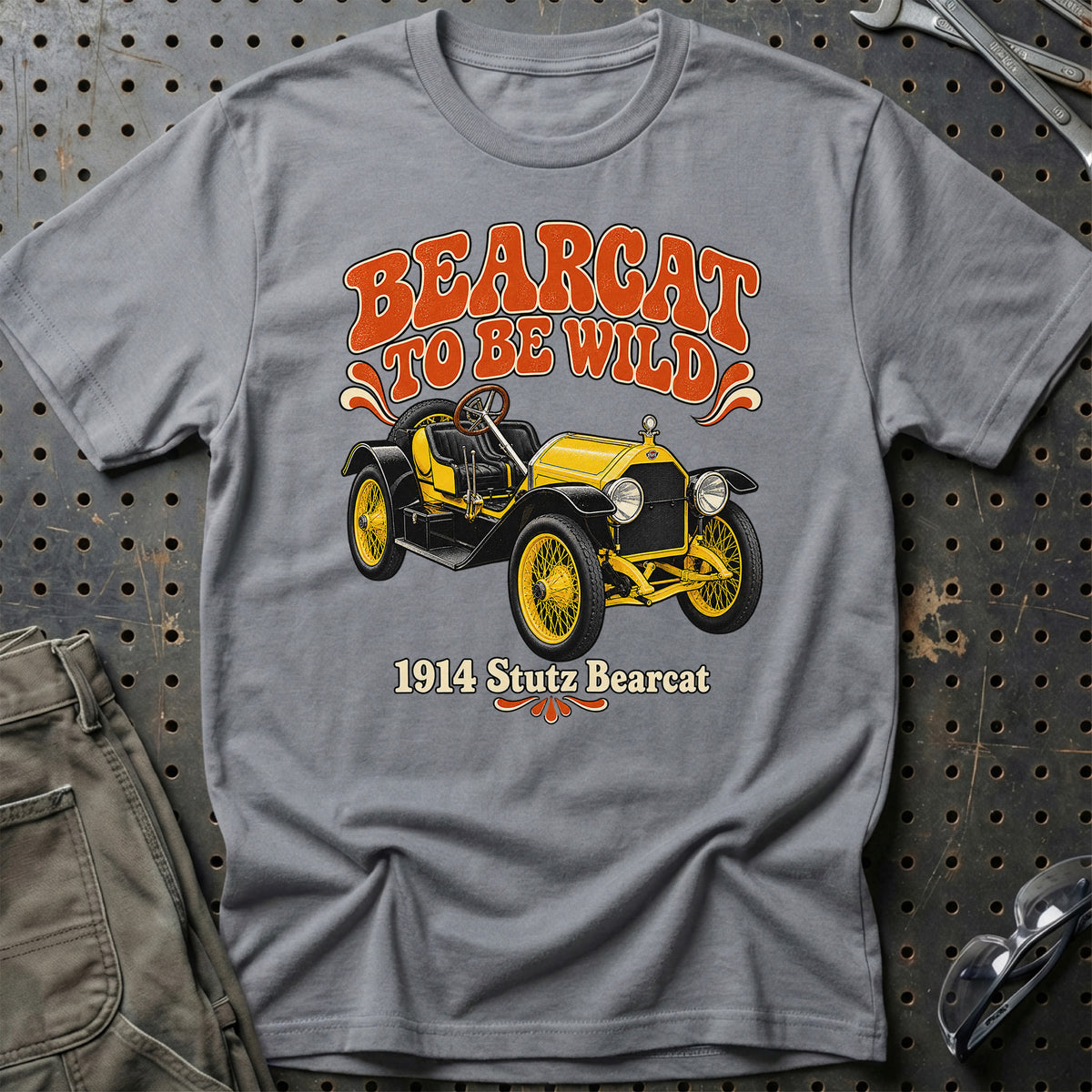 
Stutz Bearcat 1914 – Bearcat to Be Wild T-Shirt – Grå Sport