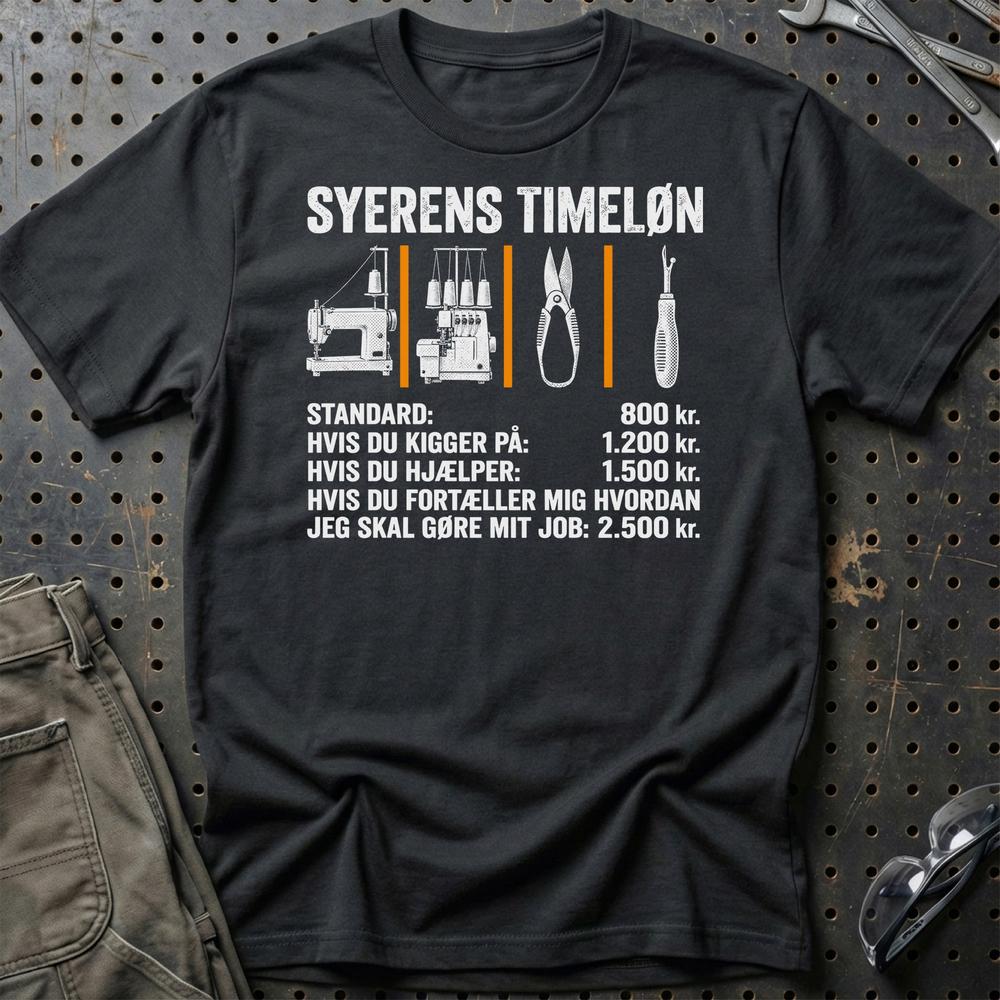 Syerskens Timeløn T-Shirt