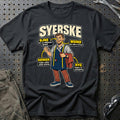 Syerske – Anatomi T-Shirt – Sort