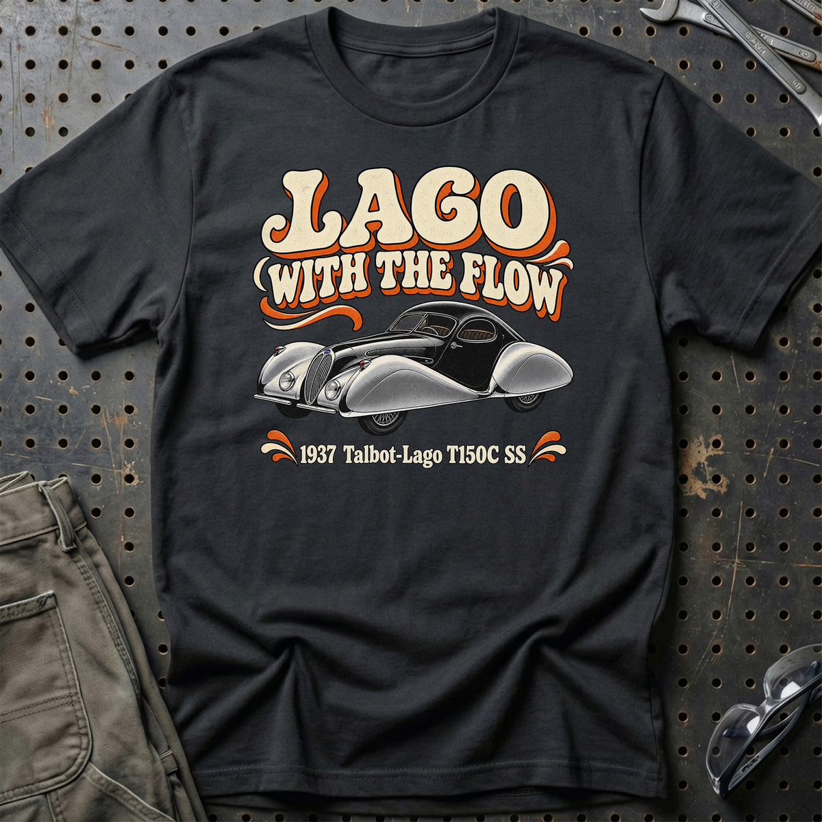 
Talbot-Lago T150C SS 1937 – Lago with the Flow T-Shirt – Sort