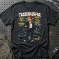 Taxichauffør – Anatomi T-Shirt – Sort
