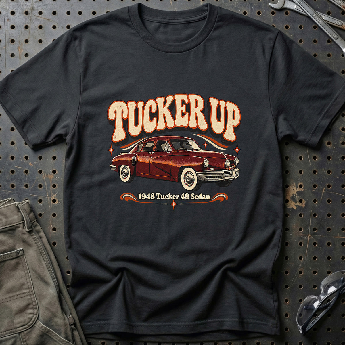 
Tucker 48 Sedan 1948 – Tucker Up T-Shirt – Sort