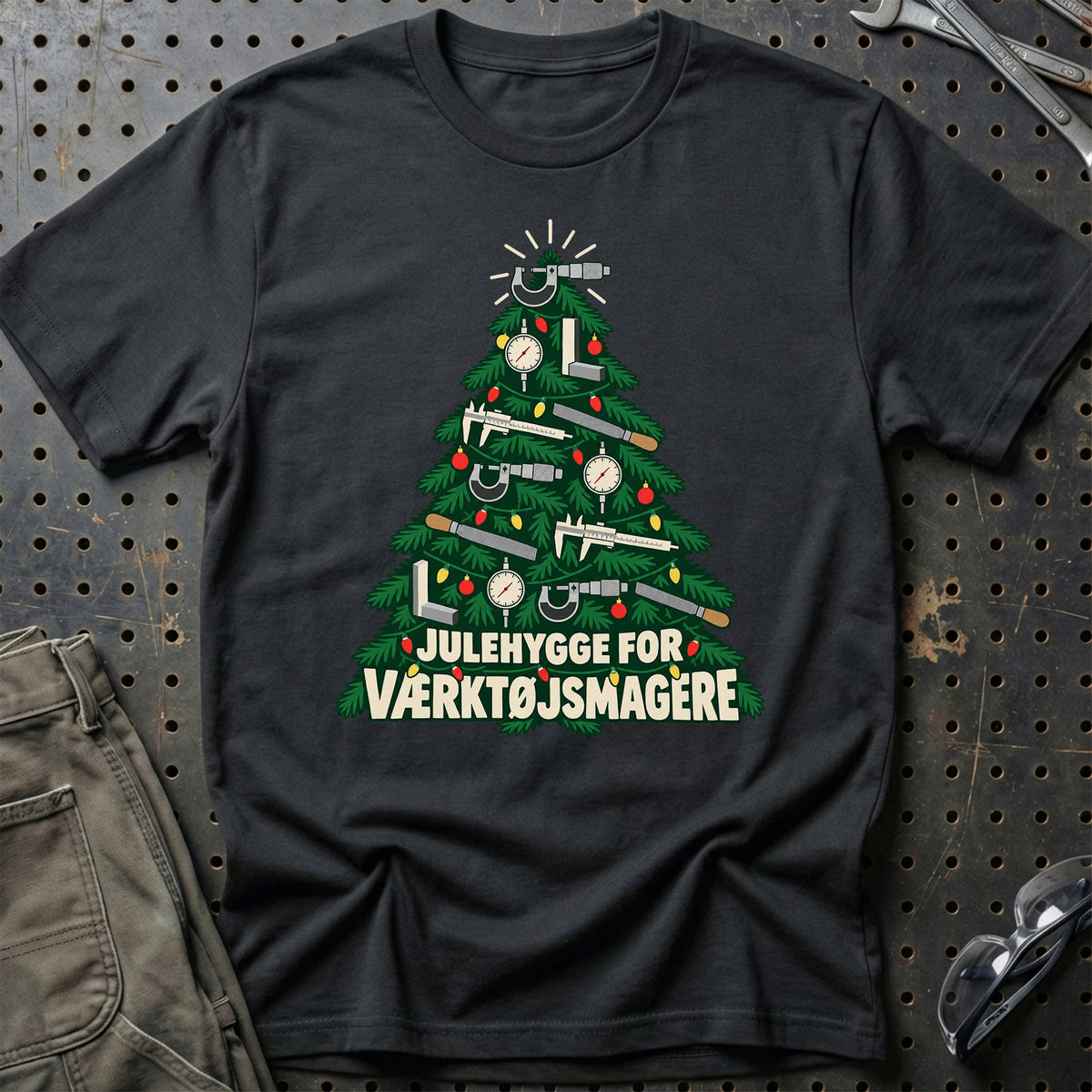 
Værktøjsmager – Julehygge – Unisex T-Shirt – Sort