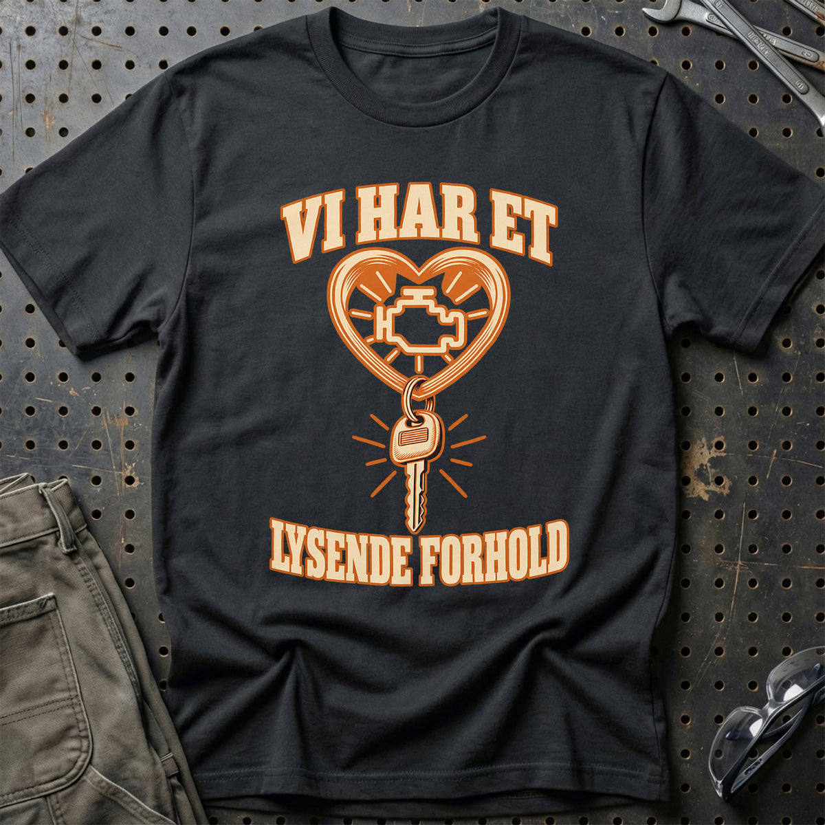 Vi har et lysende forhold T-Shirt – Sort
