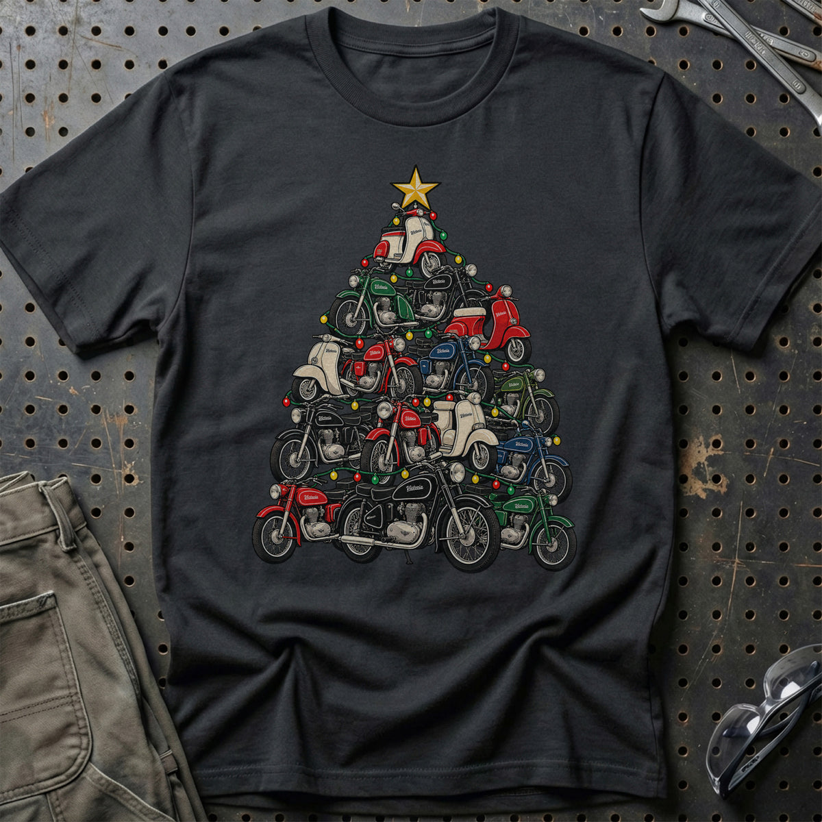 Victoria Juletræ T-Shirt – Sort