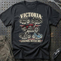 Victoria Legends Never Die T-Shirt – Sort