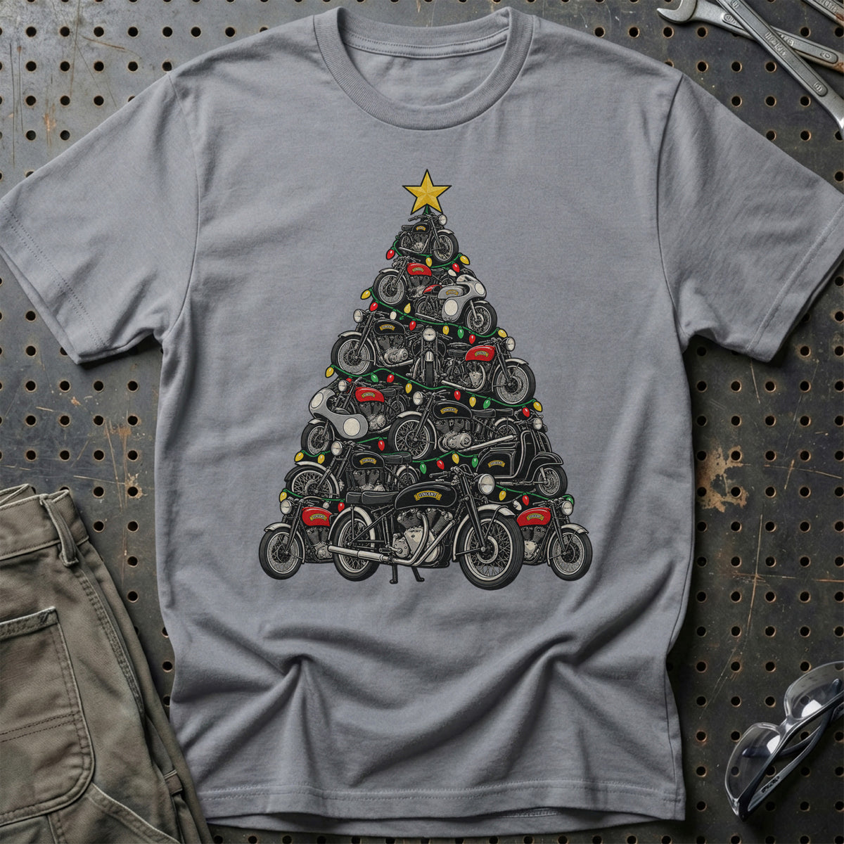 Vincent Juletræ T-Shirt – Grå Sport