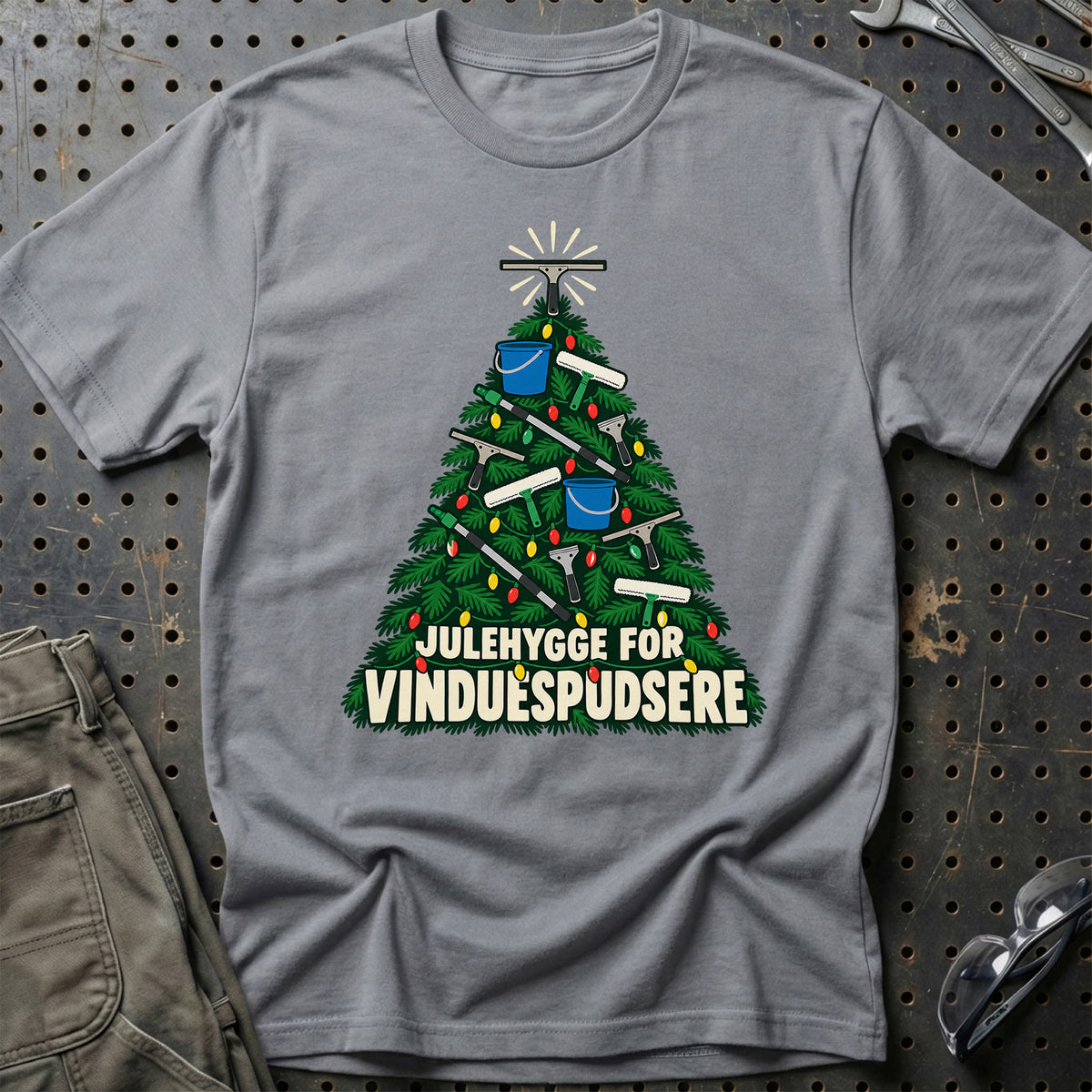 
Vinduespudser – Julehygge – Unisex T-Shirt – Grå Sport