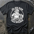 
Vinterbader – Julemanden kan tåle kulden – Unisex T-Shirt – Sort